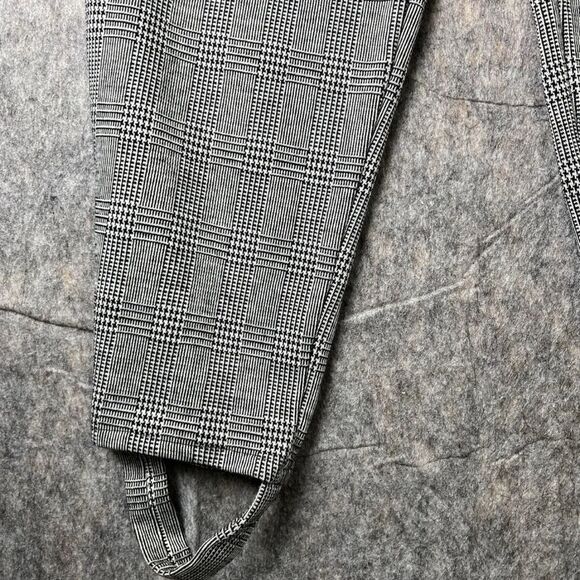Vintage Norton McNaughton 90s Stirrup Pants Women’s Size 12 Pleated Check - Picture 3 of 9